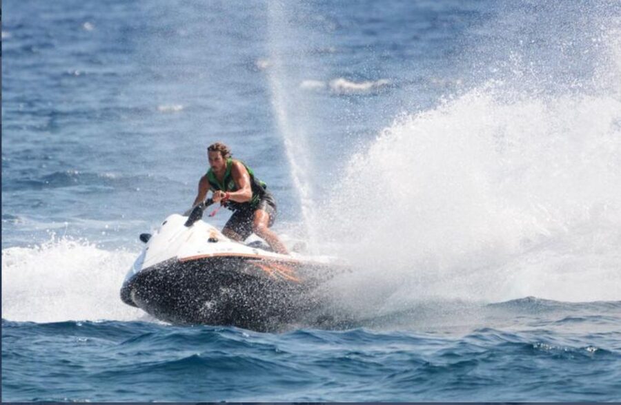 Perivolos: Private South Coast Discovery on a Jet Ski - Kambia, White Beach, and the volcanic cliffs