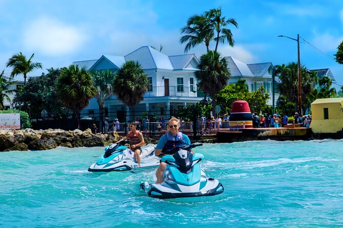 Personalized Key West JetSki Tour for Small Groups Nearly Private - The 28-mile route around Key West