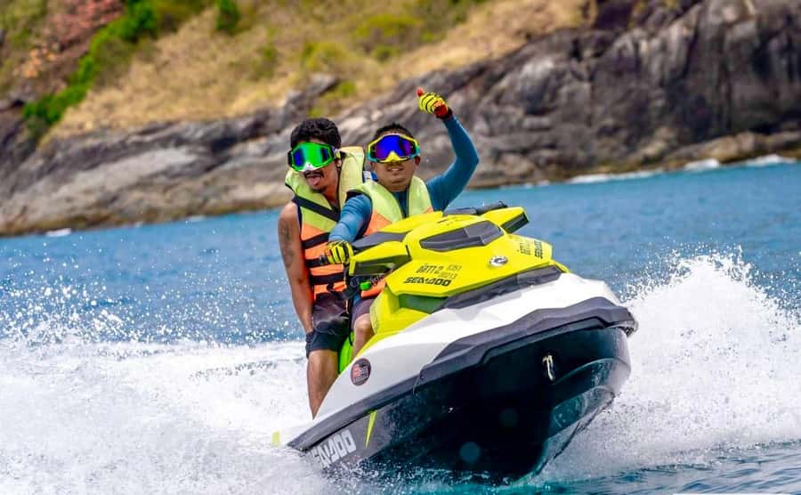 Phuket: E-jetski and water sports patong for rent and tour - Meeting the E-Jetski team beside Patong Bus Station