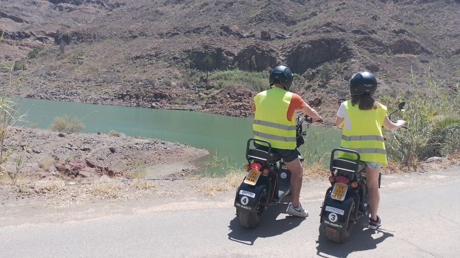 Playa Ingles:Rent e-Scooter 3 hour+Option Combo Rent Jet Ski - Three hours between Maspalomas and Meloneras