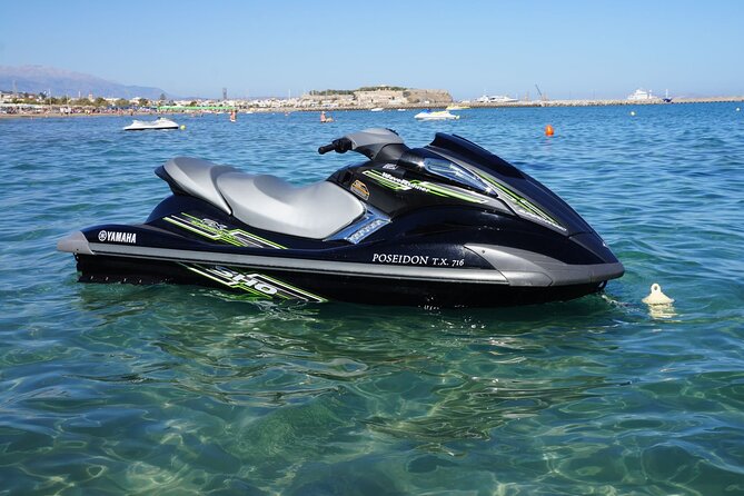 Private Jet Ski Activity on the Beach at Rethymno - Fifteen minutes inside the marked riding area