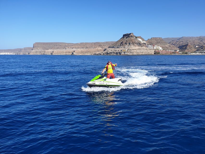Puerto Rico de Gran Canaria: Jetski Tour - Setting Out From Puerto Base