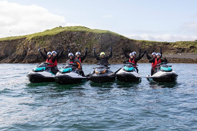 Puffin Jet ski tour in Reykjavík - A fast route to Puffin Island