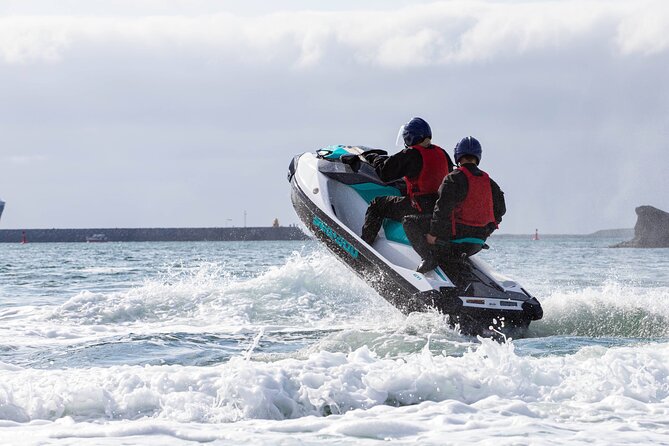 Puffin Jet ski tour in Reykjavík - Harpa and Reykjavík from the water