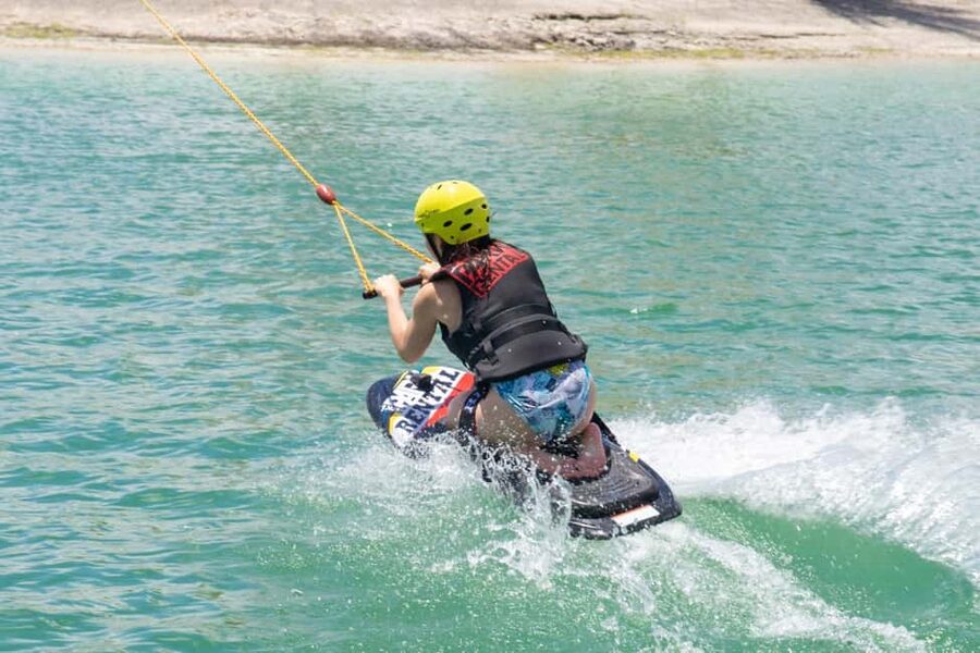 Punta Cana Aqua Karting, Buggy, Adventure Jet Ski and more - Starting with the zipline splash