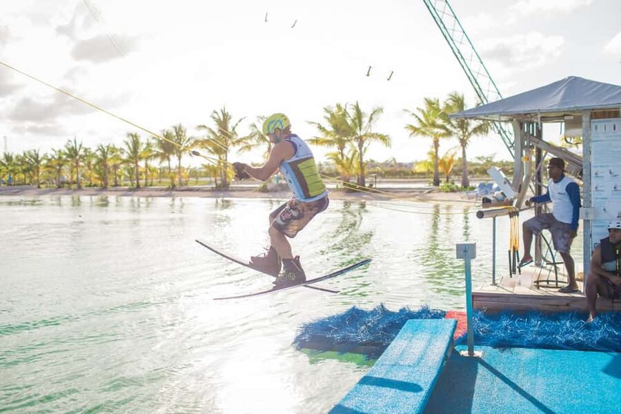 Punta Cana Aqua Karting, Buggy, Adventure Jet Ski and more - Holding on during the donut ride
