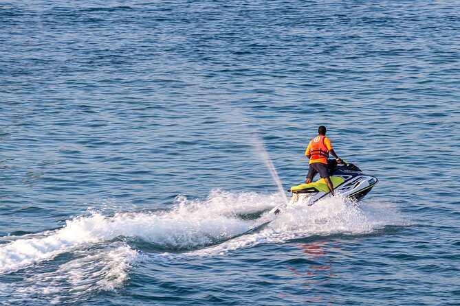 Santorini: Perivolos Beach Jet Ski Rental - A Short, Fast Ride From Perivolos Beach