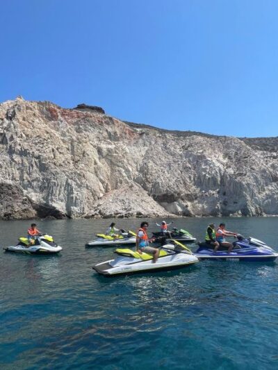 Santorini:Volcanic Beaches Cruise With Jet Ski