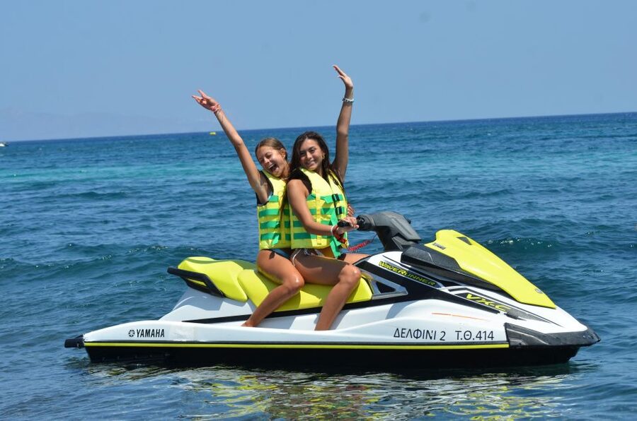 Santorini:Volcanic Beaches Cruise With Jet Ski - Akrotiri Lighthouse adds a quieter pause