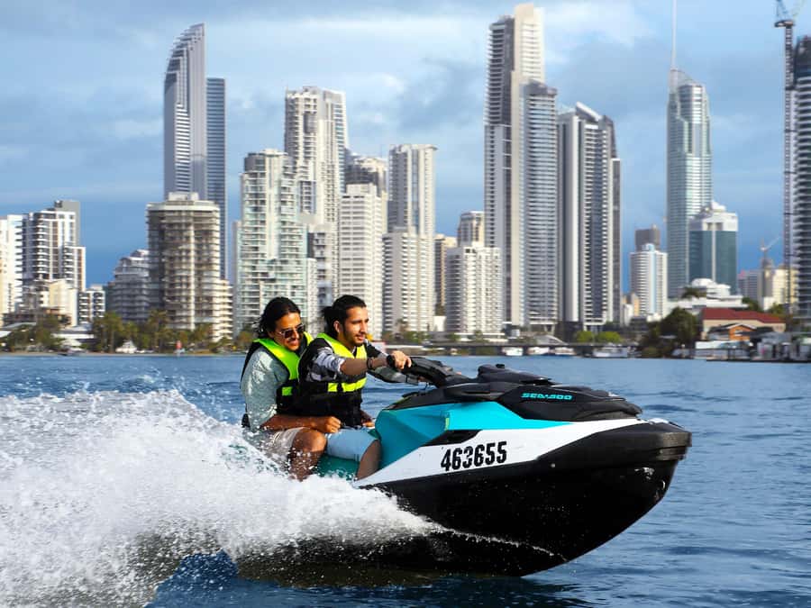 Surfers Paradise: 1-Hour Jet Ski Tour - From the JW Marriott Marina to the Gold Coast waterways