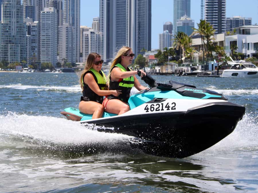 Surfers Paradise: 1-Hour Jet Ski Tour - The Broadwater brings the main burst of action