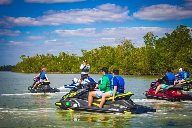 Ten Thousand Island Jet Ski Eco Tour - Marco Island - Riding Through Red Mangrove Groves