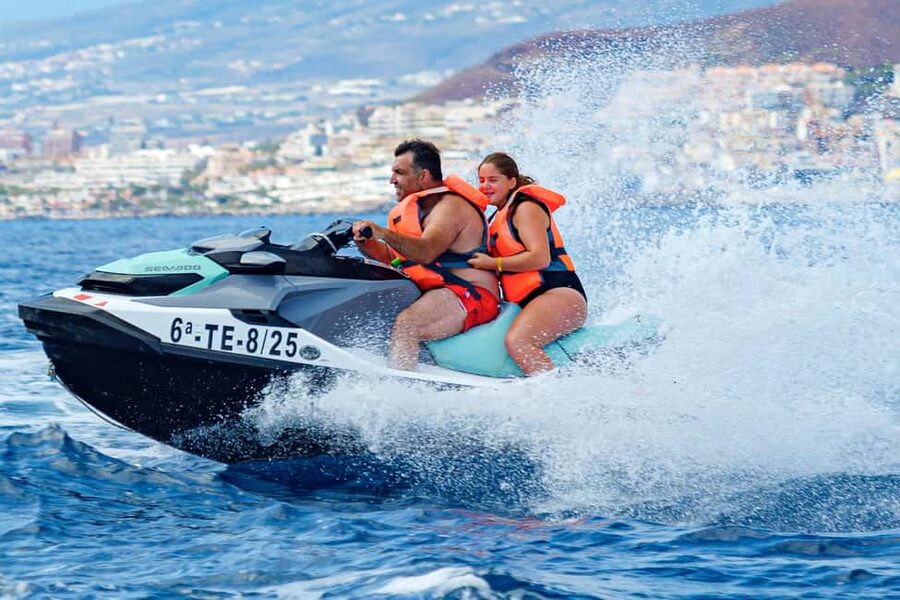 Tenerife: Jet Ski Ocean Safari with Optional Transfer - From hotel pickup to the office