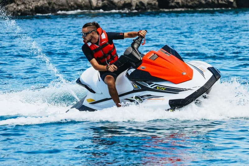 Tenerife: Jet Ski Tour with Optional Quad Trip - Volcanic views from Yellow Mountain to Las Galletas
