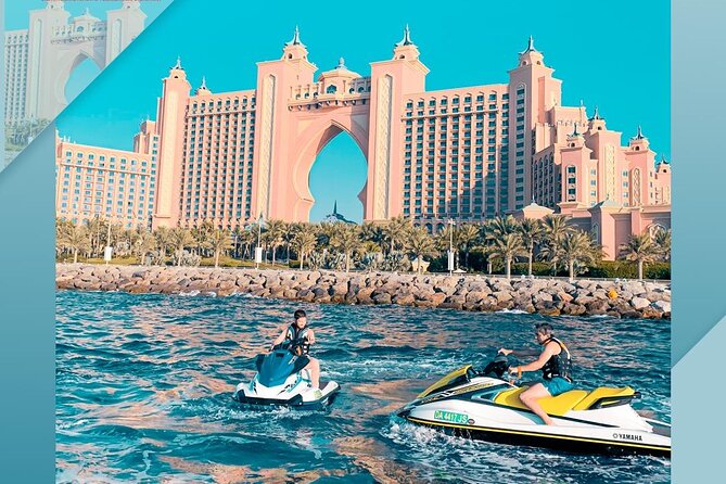 The Best Jet Ski in Dubai - 90 Minutes Palm Jumeirah Tour - Riding toward Atlantis, The Palm