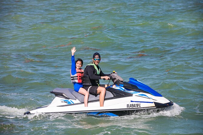 The Original Key West Island Jet Ski Tour from Barefoot Billy's - How the ride feels in changing water