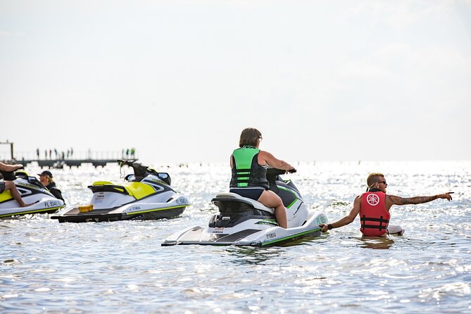 The Original Key West Island Jet Ski Tour from the Reach Resort - Riding a Yamaha around Key West