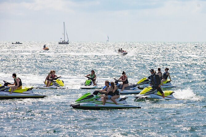The Original Key West Island Jet Ski Tour from the Reach Resort - The deserted sandbar pause