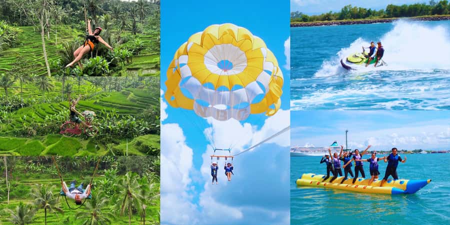 Ubud Zipline & Watersport (Jetski, Parasailing, BananaBoat) - Key points to know