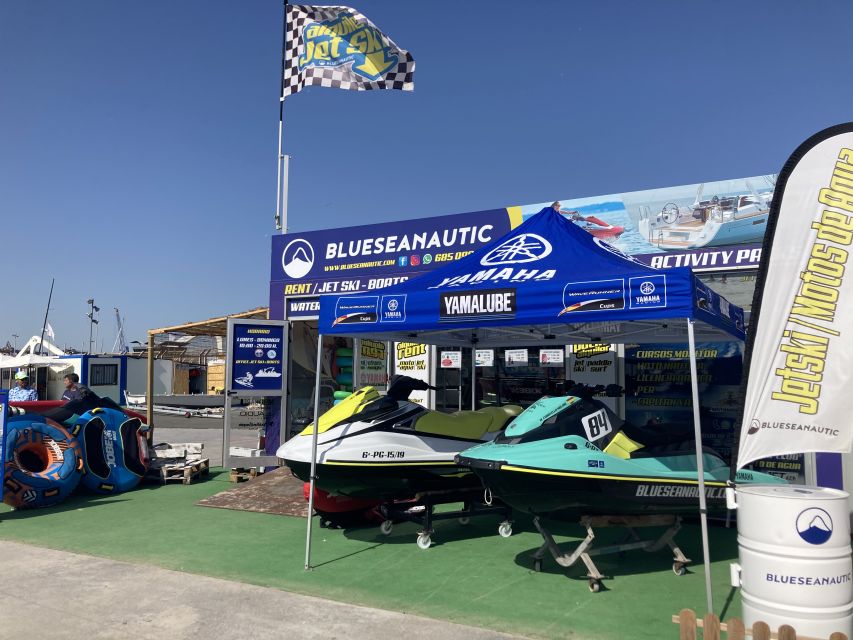 Valencia: Jet Ski Tour + Paddle Surf + Photos + Free drink - Cruising across Valencia Bay