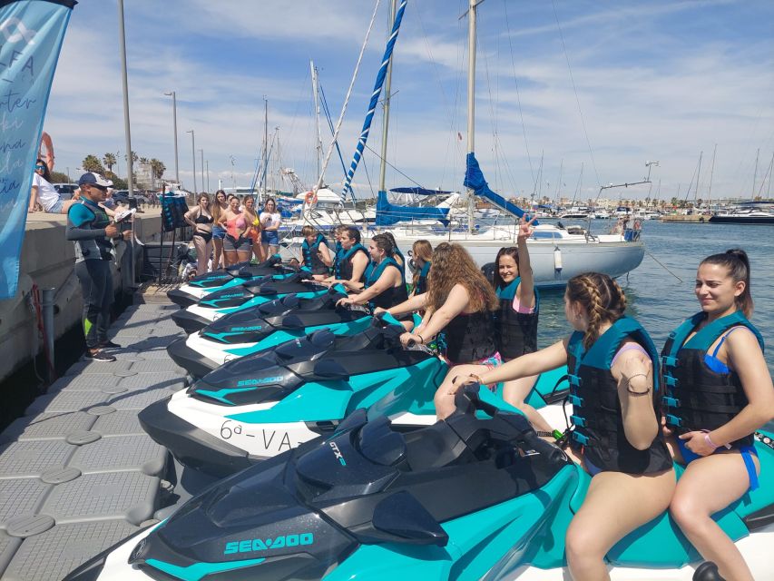 Valencia: Jetski experience with Guide - The 130 and 160hp machines