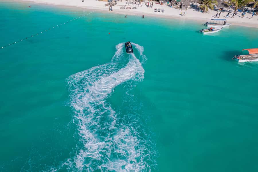Zanzibar: Jetski with Hotel Pickup, Drone Photos & Video - How the timing really works